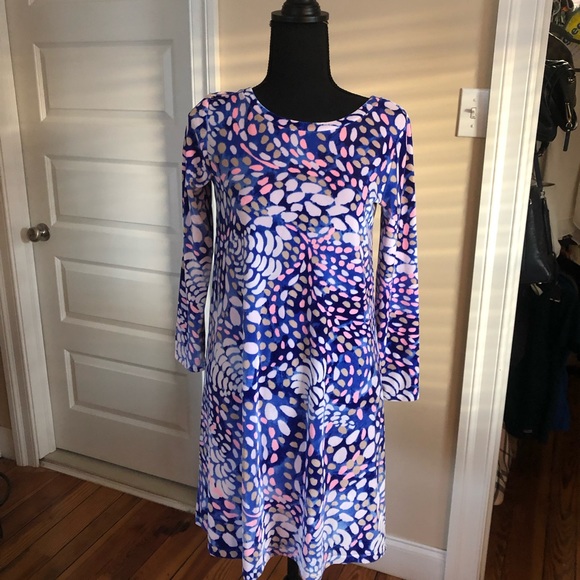 NWT Lilly Pulitzer Shift Dress, Sparkling Grotto - Picture 1 of 5
